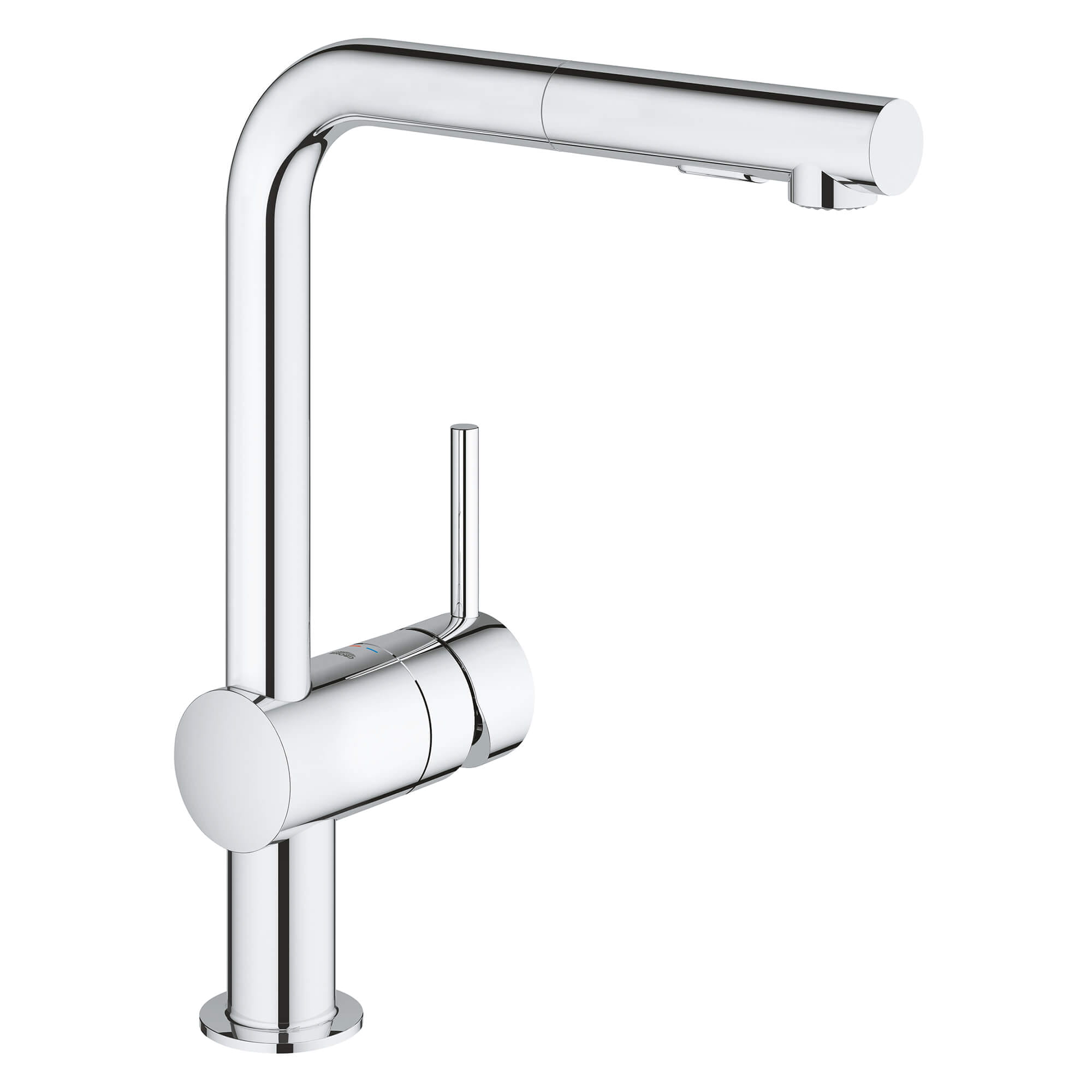 Minta Pull Out Kitchen Faucet in Super Steel